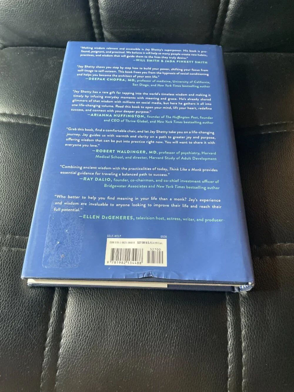 Think Like a Monk: Master Your Mind and Find Meaning – Jay Shetty-Hardcover